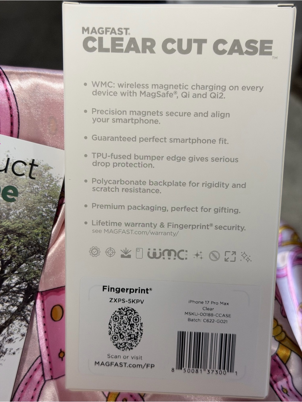 The Clear Cut Case by MAGFAST, a high-end smartphone case for iPhone 17 Pro Max - Picture 2 of 2